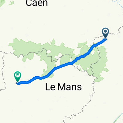 De Rue de Berg Op Zoom 2, Brezolles à Rue de la Maillarderie 60, Laval