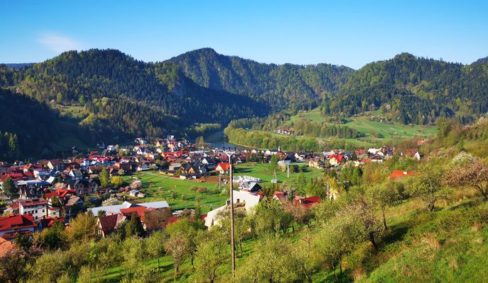 Zdjęcie 1 trasy Bikemap „Widokowy Szczawnica - Czerwony Klasztor - Velky Lipnik - Leśnica”