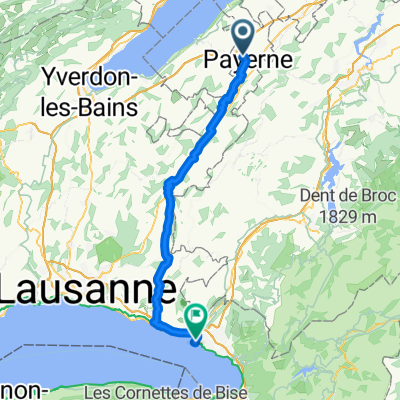 Payerne - Vevey