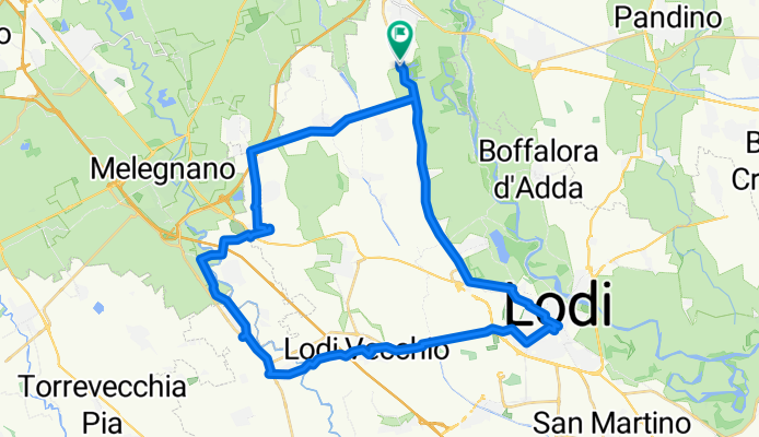 Da Via Lodi 33, Mignete a Via Piazzetta 8, Mignete