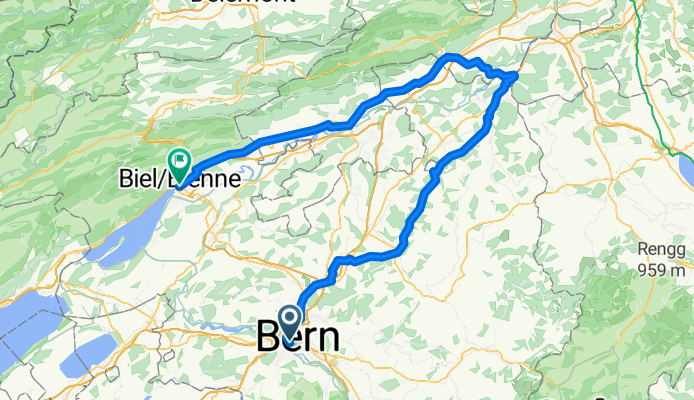 bern - langenthal - biel