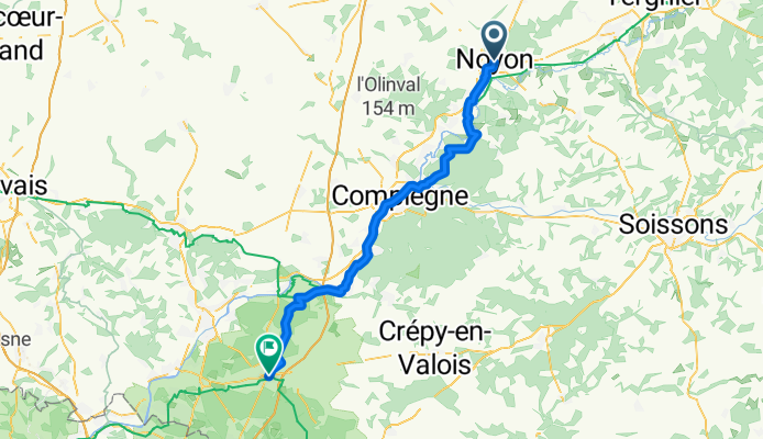 Etappe 4 : Noyon - Senlis