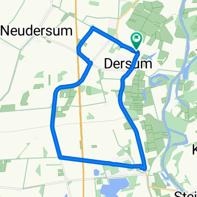 Bergstraße 1, Dersum nach Bergstraße 1, Dersum