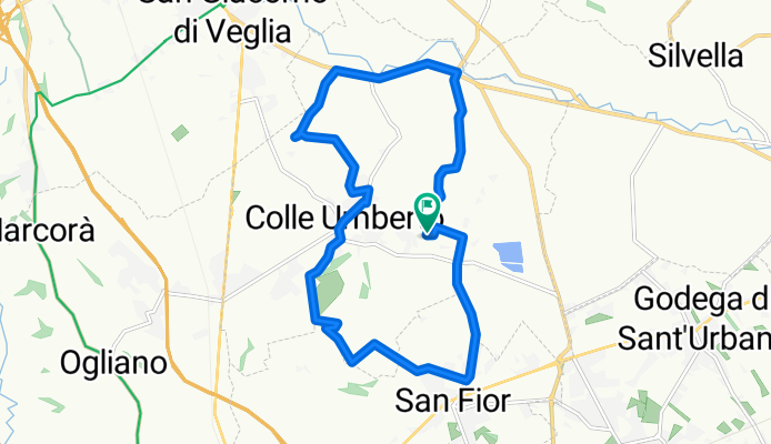 Da Via San Sebastiano 36, Colle Umberto a Via San Sebastiano 36, Colle Umberto