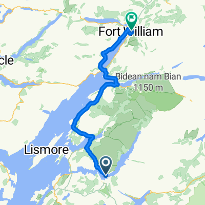 Bonawe to Fort William