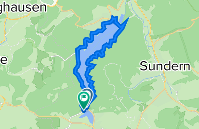 Route in der Bikemap App öffnen