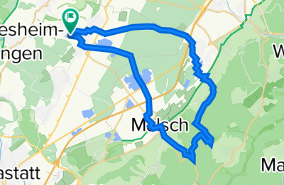 Route in der Bikemap App öffnen