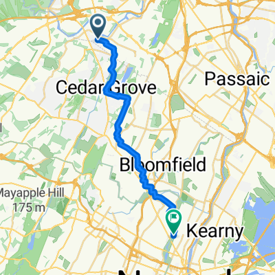 85 Walnut St, Little Falls to Branch Brook Park Dr, Newark