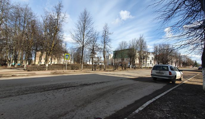 Foto 2 de la ruta de Bikemap "От улица Якутских Стрелков 59, Старая Русса до улица Якутских Стрелков 59, Старая Русса"