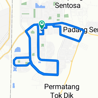 Jalan Mahsuri 6/A 581, Padang Serai to Jalan Mahsuri 6/A 580, Padang Serai