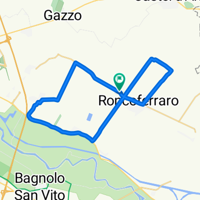 Da Via Cesare Battisti 134, Roncoferraro a Via Cesare Battisti 136, Roncoferraro