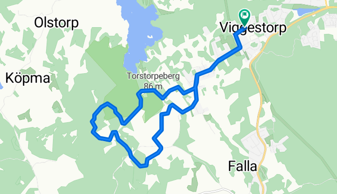 Fridhemsvägen 36, Finspång to Fridhemsvägen 36, Finspång