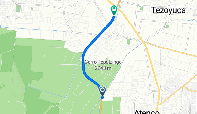 Recovered Route