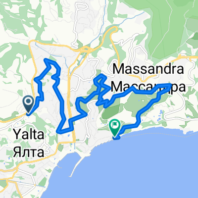 Ореховая - массандровский парк