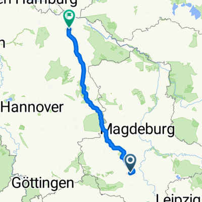 Richard-Wagner-Straße 21, Hettstedt nach Kalandstraße 28, Lüneburg