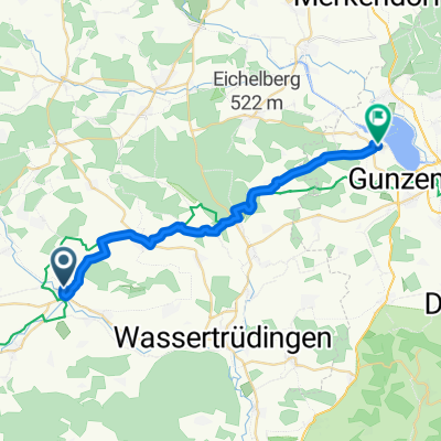 Westhang 32, Wittelshofen nach Wald 26, Wald Altmühlsee