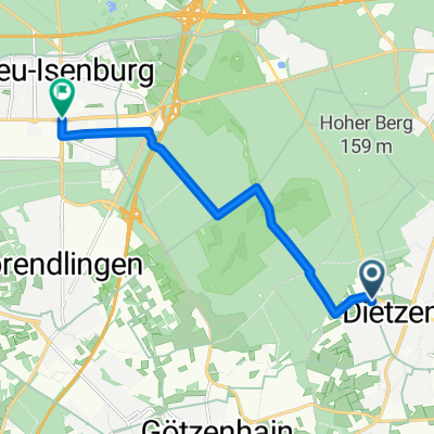 Dietzenbach - Neu-Isenburg