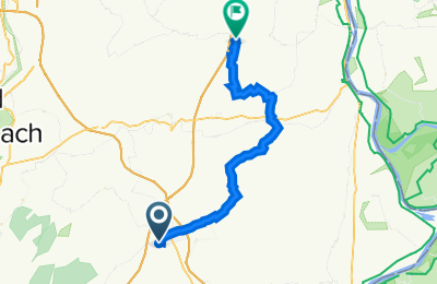 Route in der Bikemap App öffnen