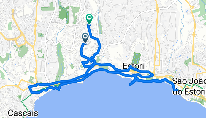De Rua Brighton 2, Estoril a Avenida do Lago 449–487, Estoril