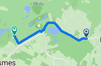 Route in der Bikemap App öffnen