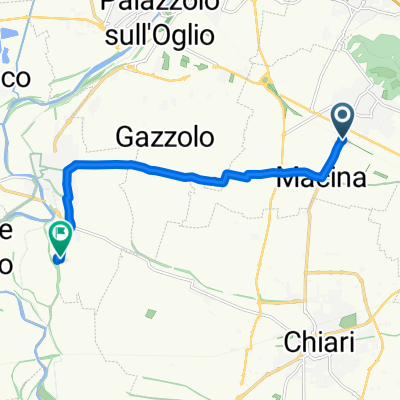 Da Via San Pietro 5, Cologne a Via Urago 24, Pontoglio