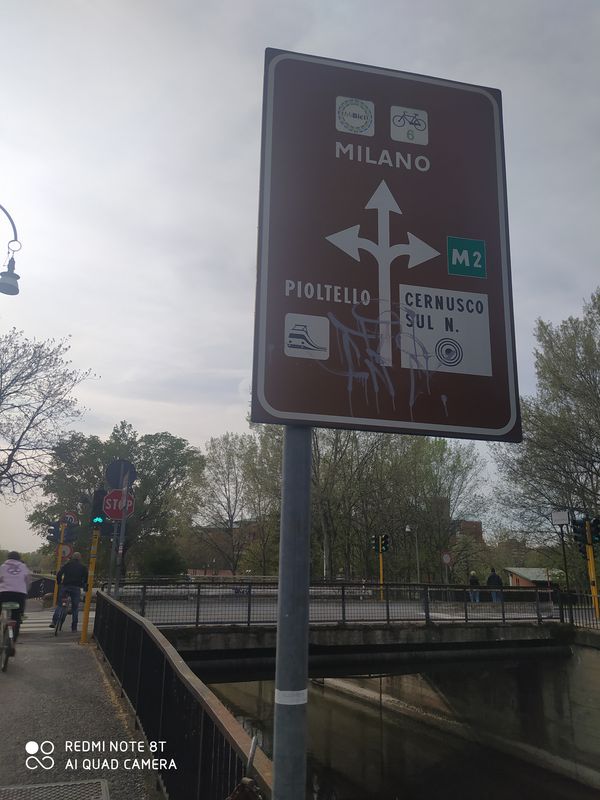 Da Viale Filippo Turati 12-11, Inzago a Via Teodosio 34, Milano