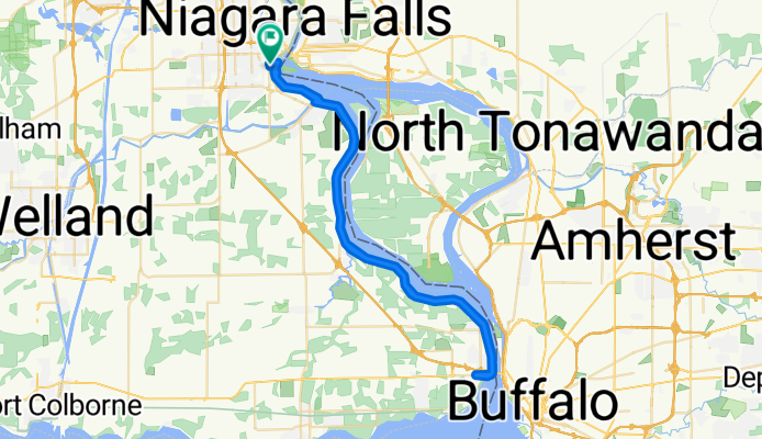 Moderate route in Niagara Falls
