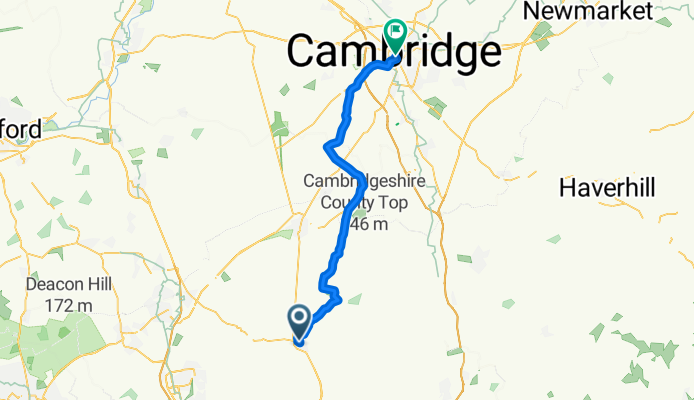 Buntingford to Cambridge