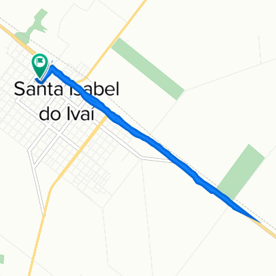 De Avenida Gustavo Brigagão, Santa Isabel do Ivaí a Avenida Gustavo Brigagão, Santa Isabel do Ivaí
