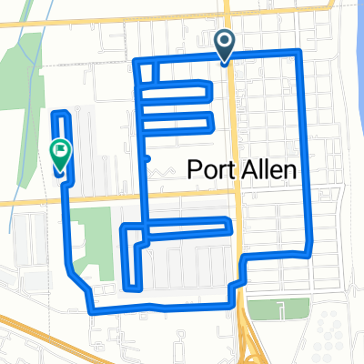 North Alexander Avenue 865, Port Allen to Key Biscayne Drive 266, Port Allen