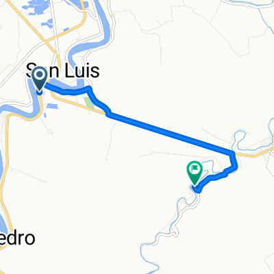 Unnamed Road, San Luis to Unnamed Road, San Luis