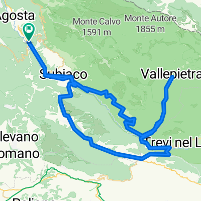 Subiaco-Jenne-Vallinpietra-Arcinazzo