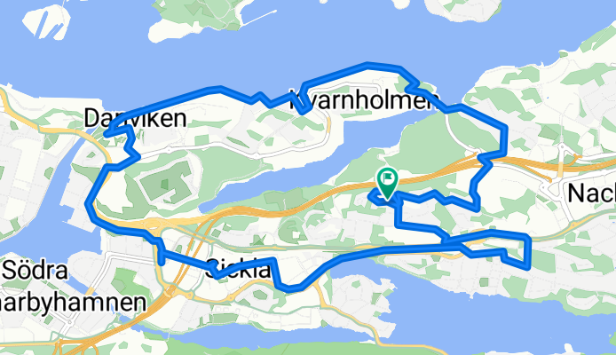 Tallidsvägen 4F, Nacka to Tallidsvägen 4F, Nacka