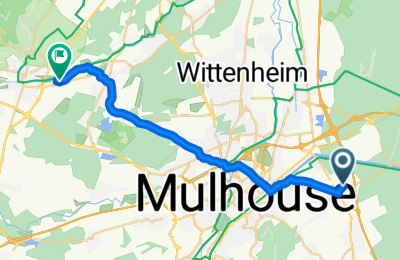 Route in der Bikemap App öffnen