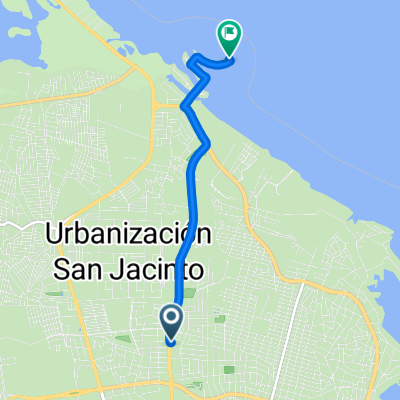 De Avenida Paúl René Moreno Camacho, Maracaibo a Unnamed Road, Maracaibo