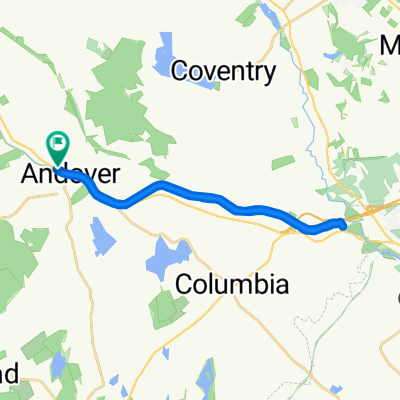 343 Jonathan Trumbull Hwy, Andover to 345 Jonathan Trumbull Hwy, Andover