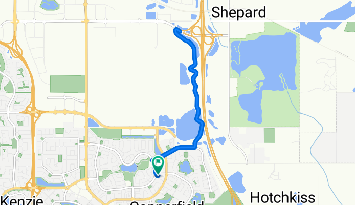 260 New Brighton Grove SE, Calgary to 260 New Brighton Grove SE, Calgary