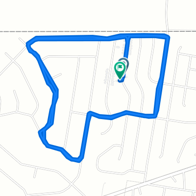 3763 Windhaven Dr, Clarksville to 3758 Windhaven Dr, Clarksville