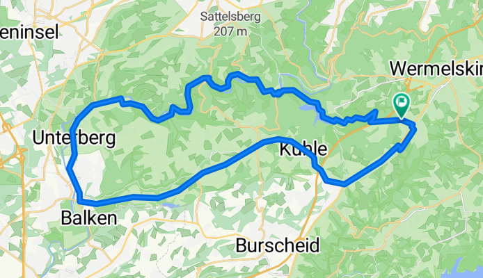 Leichlingen Wipperaue Glüden Tente