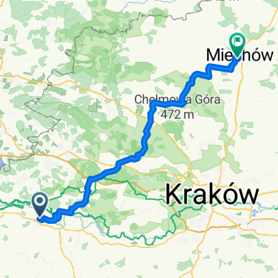 Kręta 1, Przeciszów do Jana Sobieskiego 45, Miechów