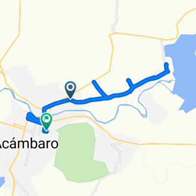 De Calle 16 de Septiembre, Bertha Rivas López a Calle Galeana 268, Acámbaro