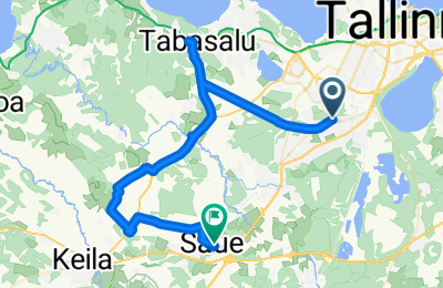 Route in der Bikemap App öffnen