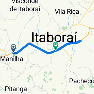De BR-101, Itaboraí a BR-101, Itaboraí