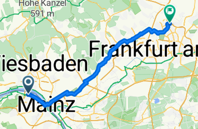 Route in der Bikemap App öffnen
