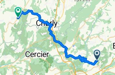 Route in der Bikemap App öffnen