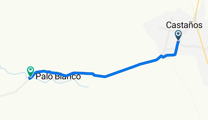 De Calle Porfirio Díaz, Castaños a Carretera Soledad, Castaños