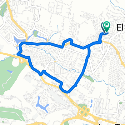De Calle Laja 18, Xalapa-Enríquez a Calle Laja 19, Xalapa-Enríquez