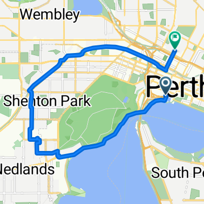 4 William Street, Perth to 1 Church Street, Perth