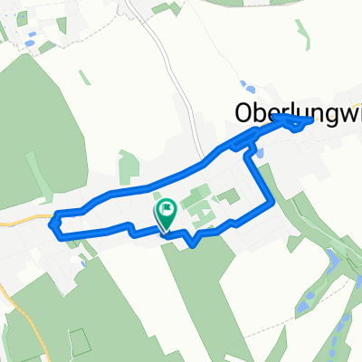 Ulmenweg 16, Oberlungwitz nach Ulmenweg 27, Oberlungwitz