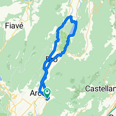 Arco - Marocche - lago di Cavedine e ritorno